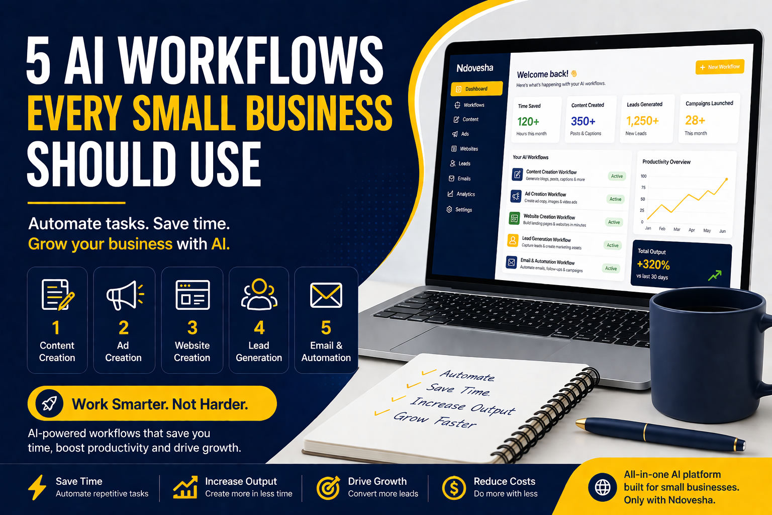 5 AI Workflows Every Small Business Should Use